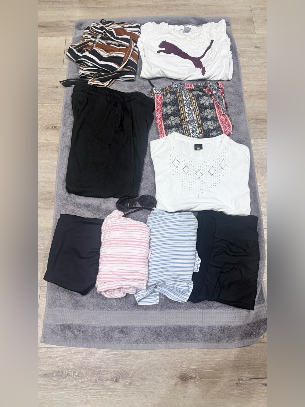 Bundle of women’s clothes